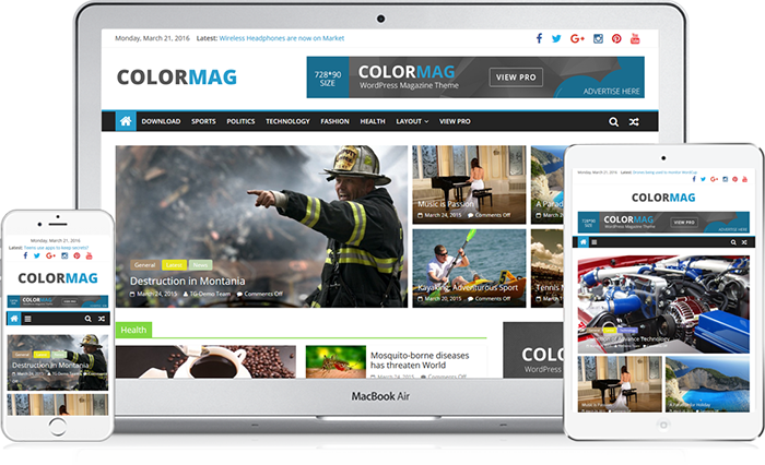 ColorMag WordPress Theme Free Download