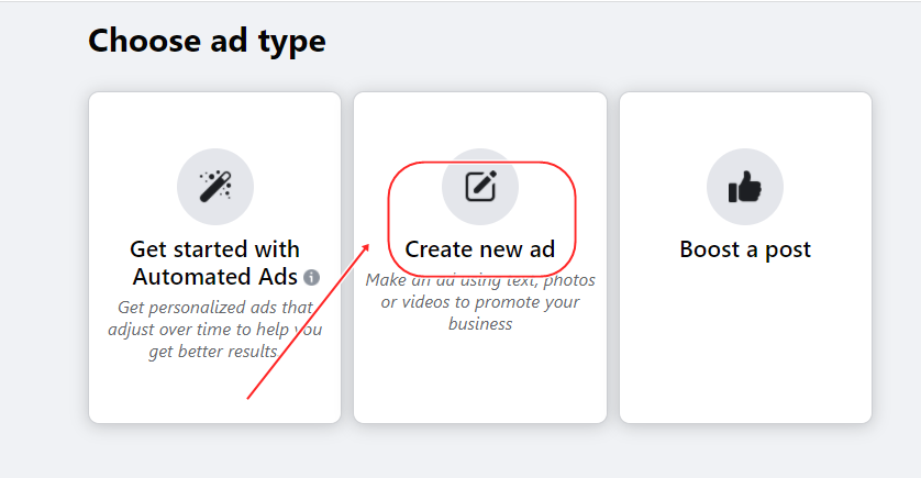 Create New Ad